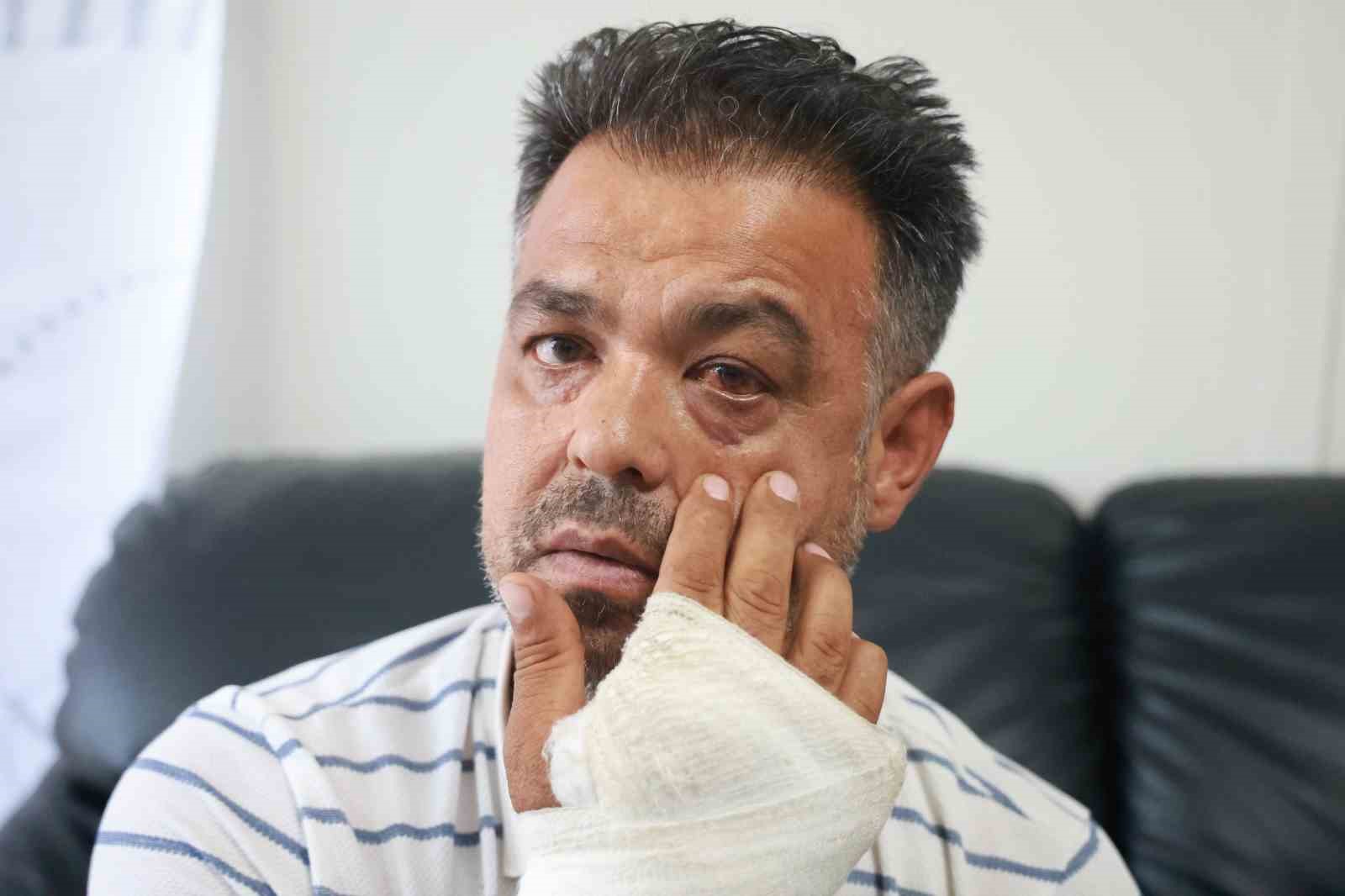 Hatay'daki kavganın sebebi tükürükmüş