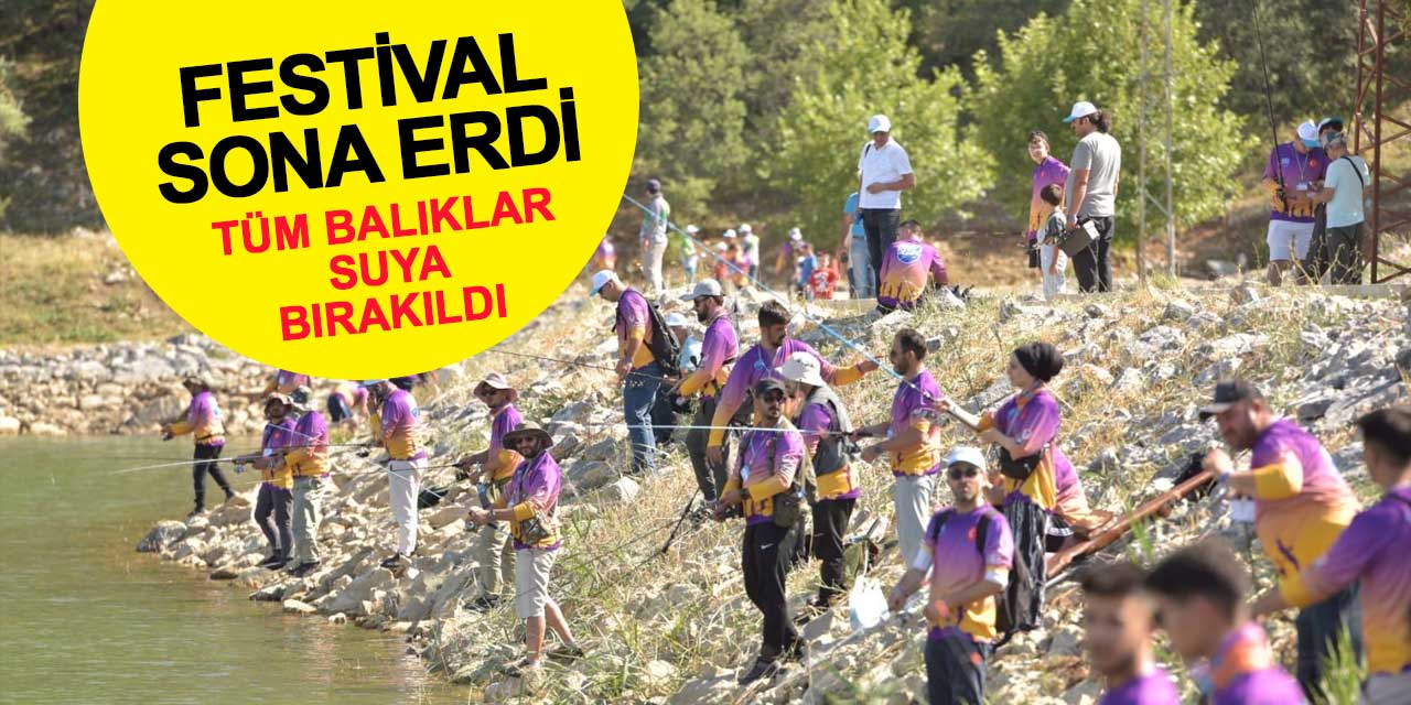 Seydişehir Uluslararası 2. Olta Balıkçılığı Festivali Sona Erdi