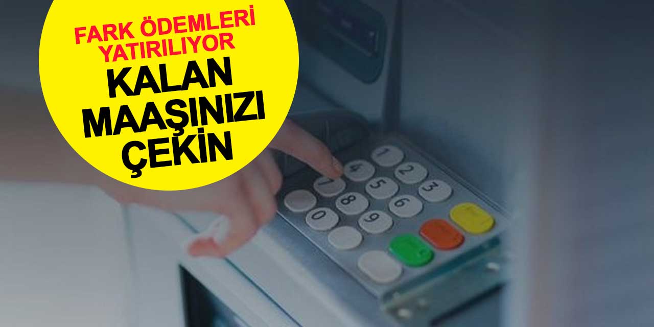En düşük emekli aylığının fark ödemesi hesaplara yatıyor