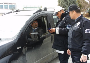 Akşehir'de trafik denetimleri