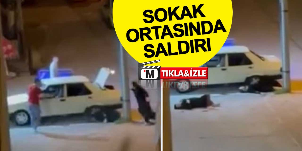 Konya'da Sokak Ortasında Anne ve Kızına Silahlı Saldırı: O Anlar Kameraya Yansıdı