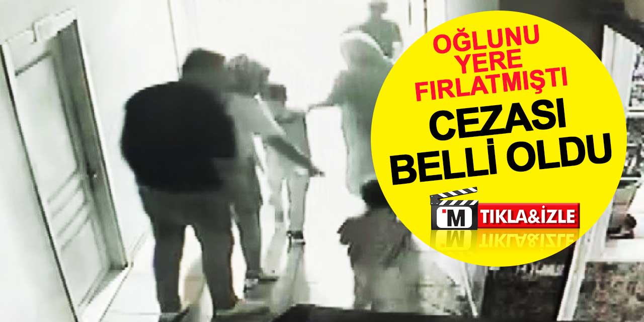 Oğlunu kaldırıp yere fırlatan baba adli kontrolle serbest bırakıldı