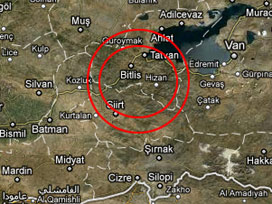 Bitlis Ahlat'ta 4,5 büyüklüğünde deprem