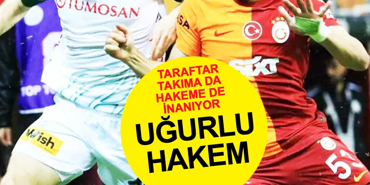Konyaspor'a uğurlu hakem