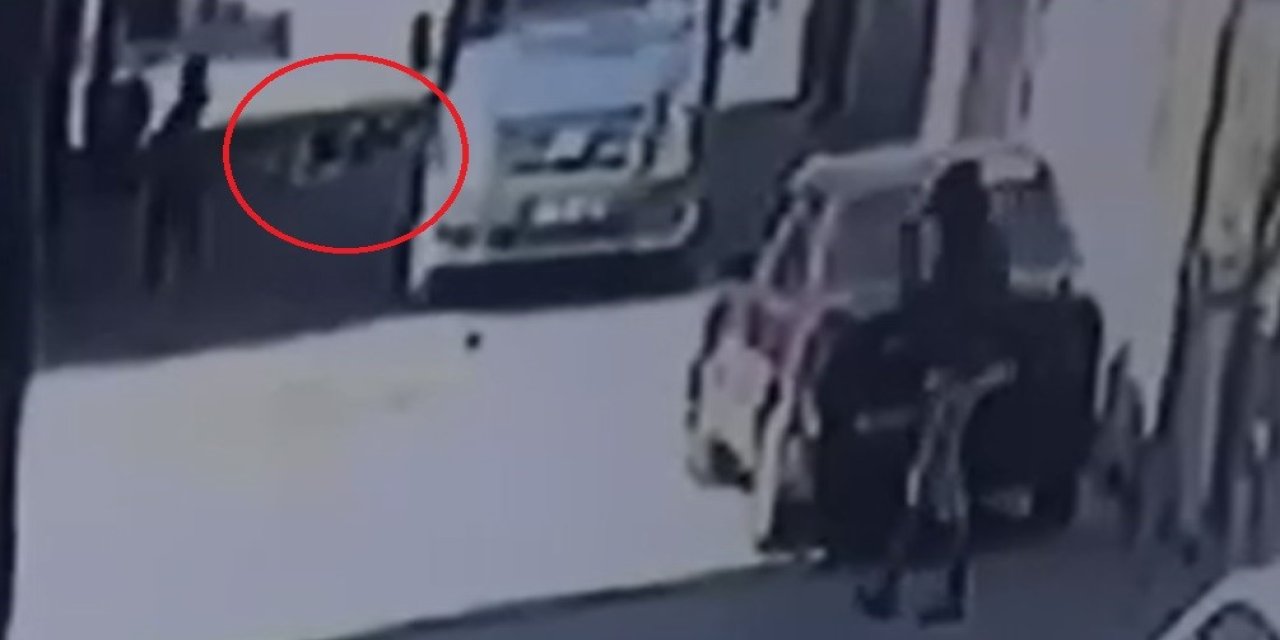 Sokakta oyun oynayan 4 yaşındaki Elif’in ölümüne neden olan kaza kamerada