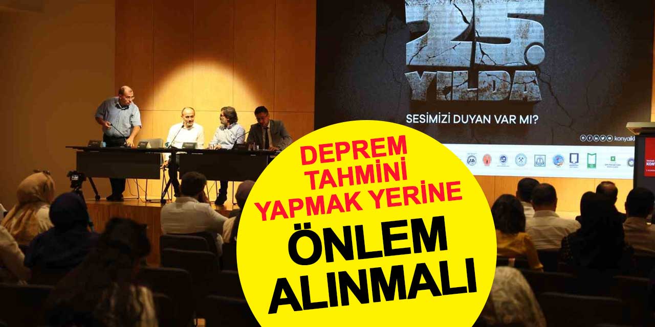 Prof. Dr. Fetullah Arık: Depremin olacağı zamanı tahmin etmek yerine, önlemler alınmalı