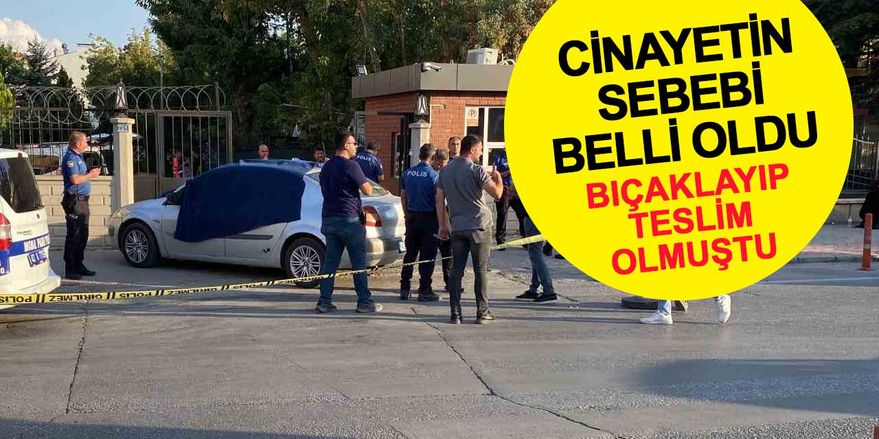 Otomobildeki cinayetin sebebi belli oldu
