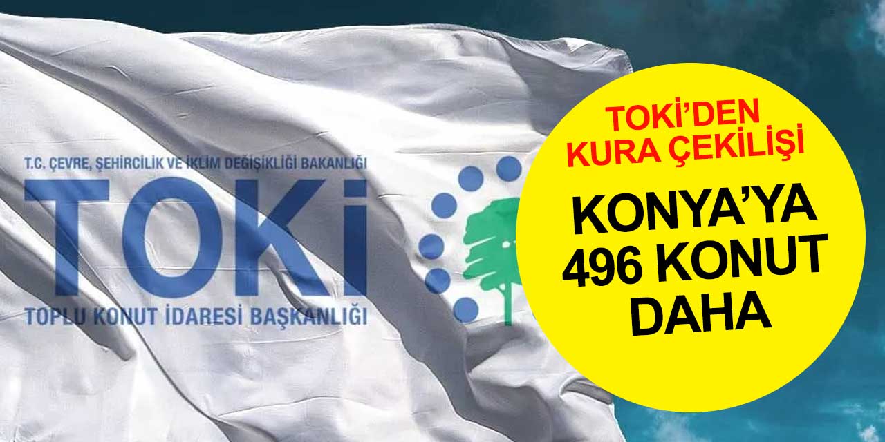 Konya Seydişehir'de TOKİ Kura Heyecanı! 489 Konut Sahibine Kavuştu