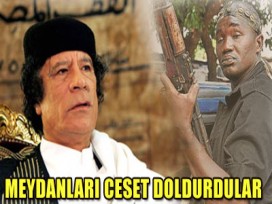 Libya'da adeta soykırım yaşanıyor!