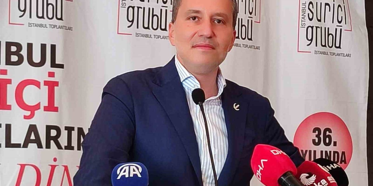 Fatih Erbakan: Türkiye’nin İslam alemine öncülük etmesi lazım