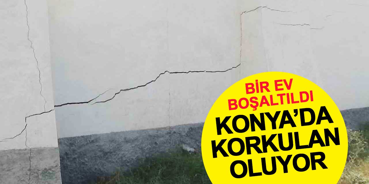 Konya’da korkulan oluyor
