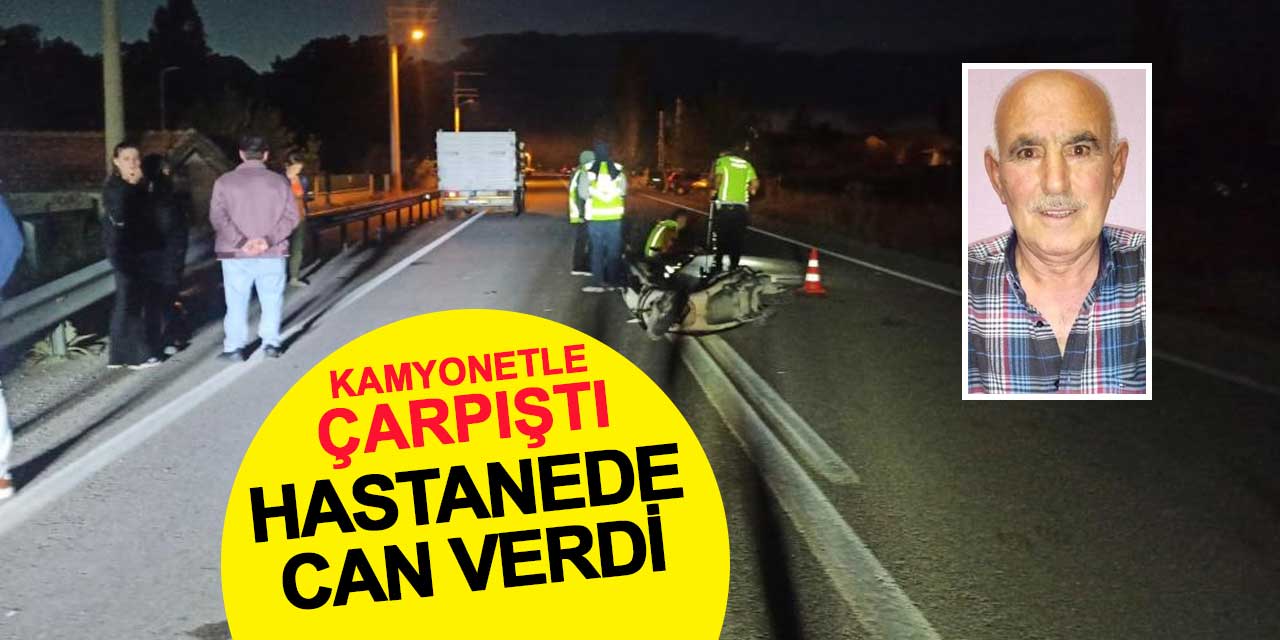 Seydişehir'de Kamyonet ile Çarpışan Motosikletin Sürücüsü Hayatını Kaybetti