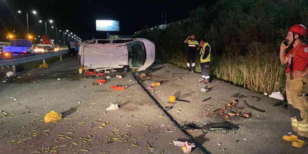 Kuzey Marmara Otoyolu'nda Kaza: Bir Çocuk Hayatını Kaybetti, 5 Kişi Yaralandı
