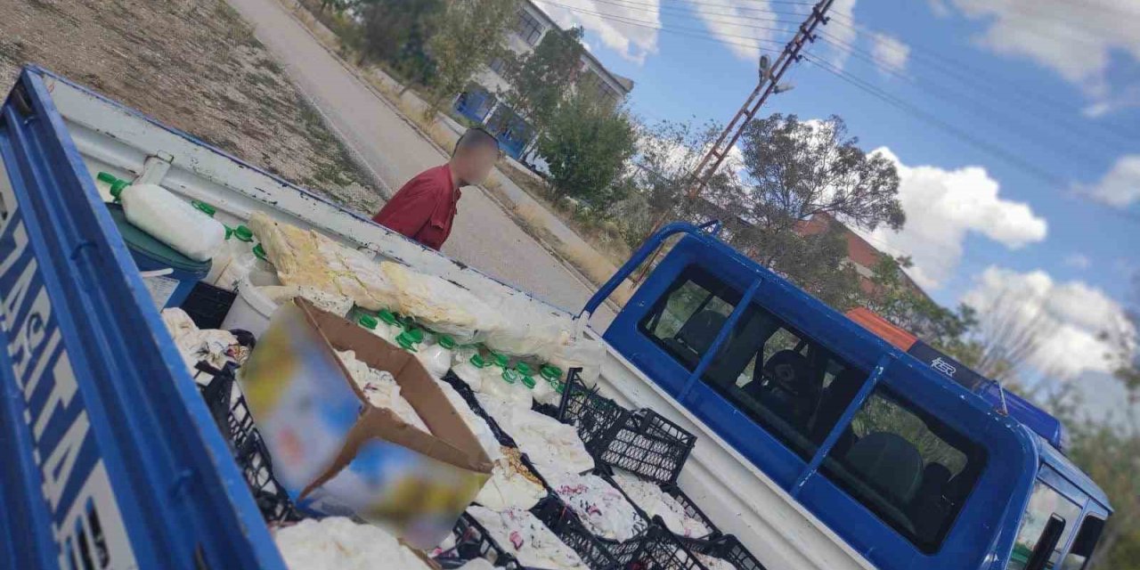 Ankara'da tonlarca bozuk süt ürünü ele geçirildi