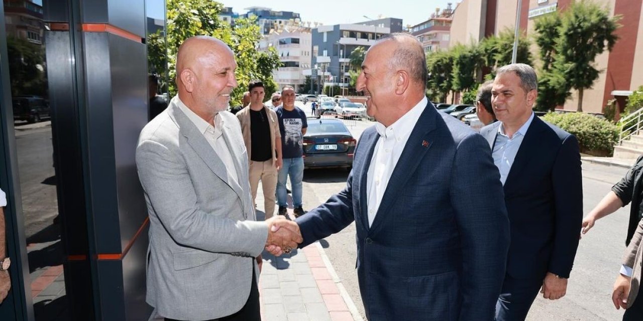 Dışişleri eski Bakanı Mevlüt Çavuşoğlu memleketinde