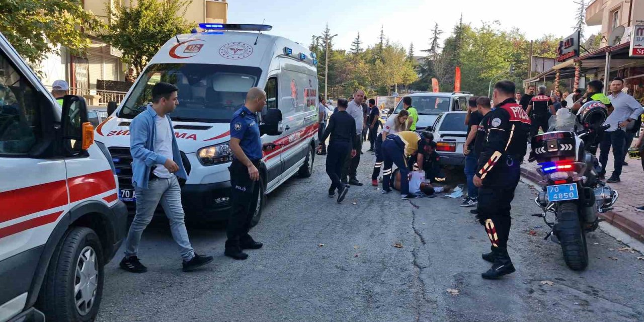 Aynı bıçakla birbirlerini ağır yaraladılar