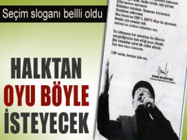 Kılıçdaroğlu böyle oy isteyecek