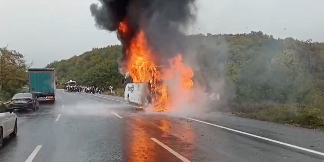 Yolcu otobüsünde can pazarı