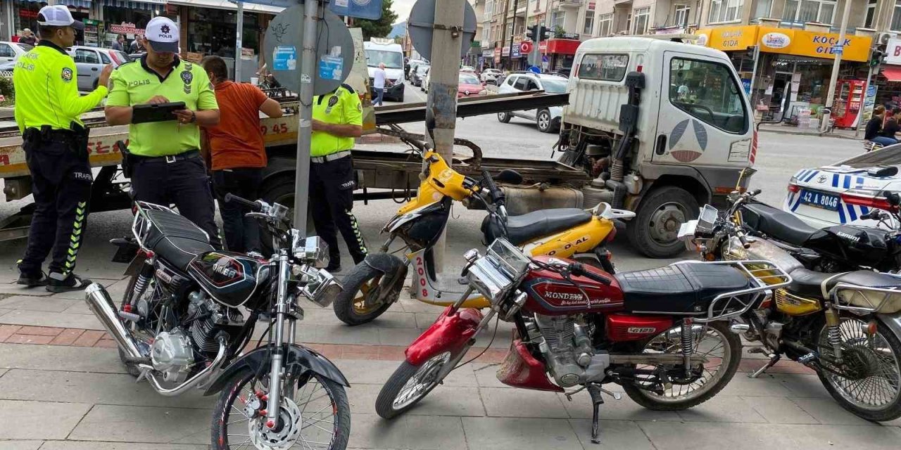 Akşehir İlçe Emniyet Müdürlüğü bir haftalık bilançoyu paylaştı
