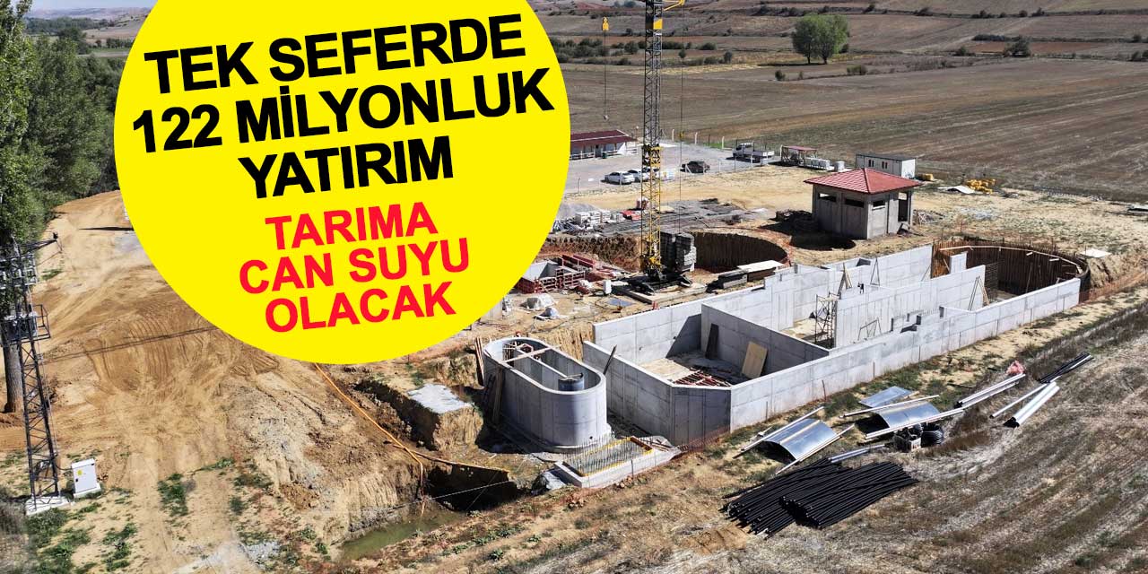 İlçenin Değeri Katlandıkça Katlanacak! Tek Seferde 122 Milyonluk Yatırım