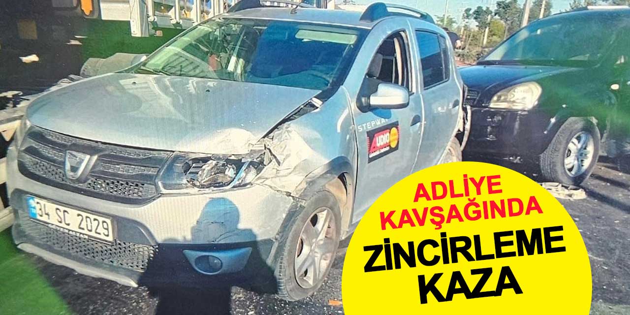 Ereğli'de zincirleme kaza