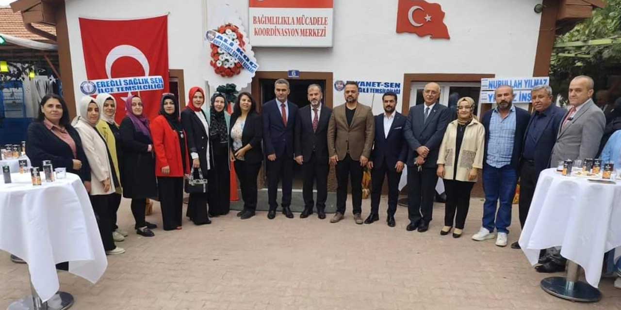 Ereğli'de Bağımlılıkla Mücadele Koordinasyon Merkezi Açıldı