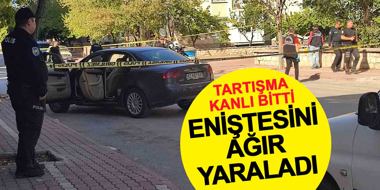 Aile Tartışması Kanlı Bitti: Eniştesini Silahla Ağır Yaraladı