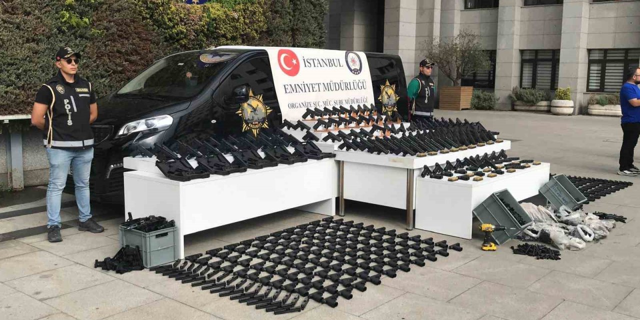 Lüks rezidansta kaçak silah üretimi