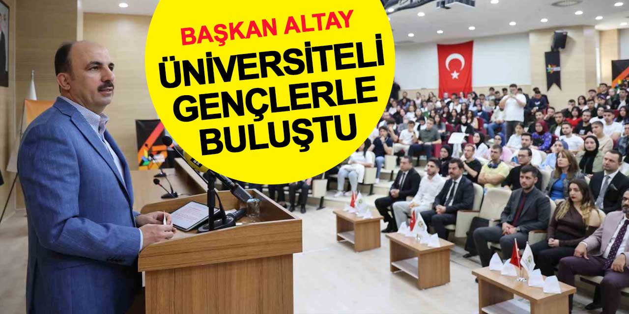 Başkan Altay: Konya Sizi Yavaş Yavaş İçine Çekiyor