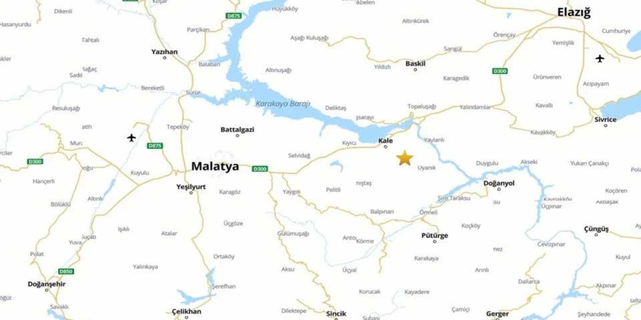 Malatya fayı uyandı: Kale'de 5,9 büyüklüğünde deprem