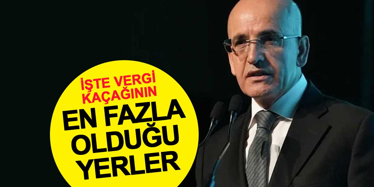 İşte vergi kaçağının en fazla olduğu yerler