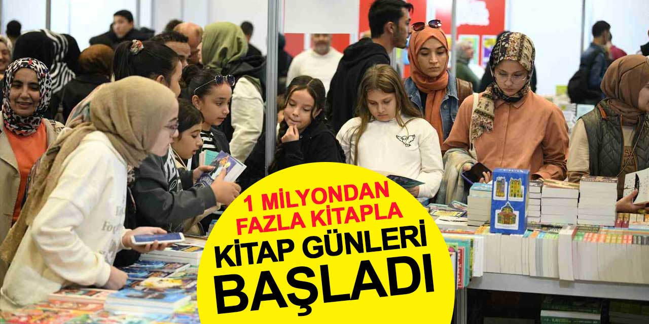 Konya Kitap Günleri 1 Milyondan Fazla Kitap ve Özel Etkinliklerle 11. Kez Kapılarını Açtı