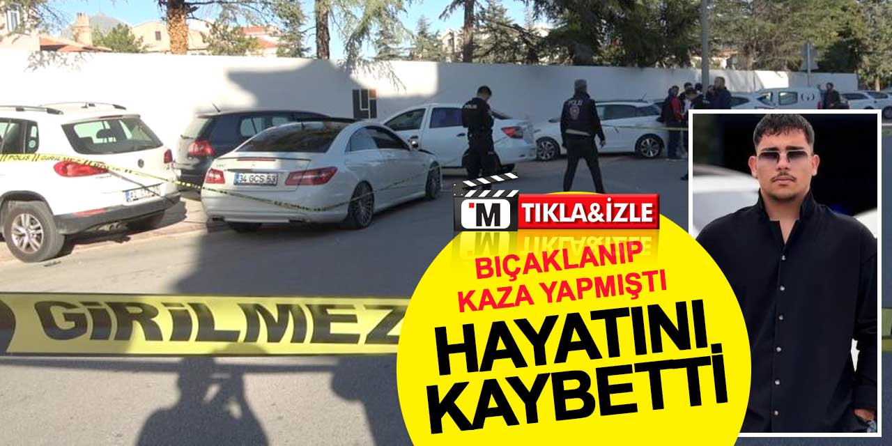 Kaza yaptığı aracında bıçaklanmış halde bulunan şahıs kurtarılamadı
