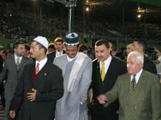 Ünlü hafızlardan Kuran ziyafeti