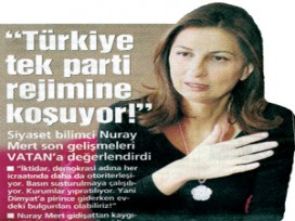 Nuray Mert bu kez fena yakalandı