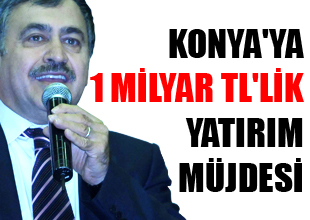 "2011 Konya'nın yatırım yılı olacak"