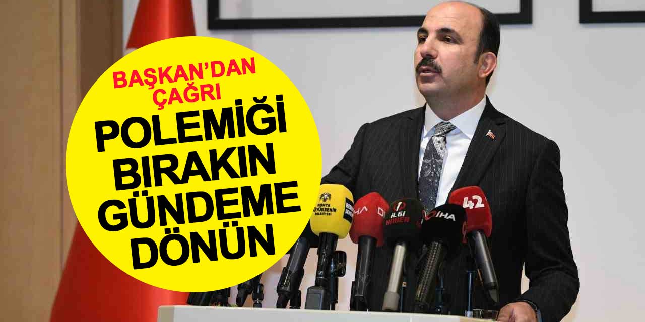 Başkan Altay'dan Diğer Başkanlara Çağrı: Asıl Gündeme Dönün