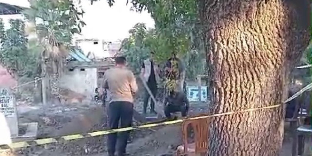 Mezardaki küpten sikke çıktı