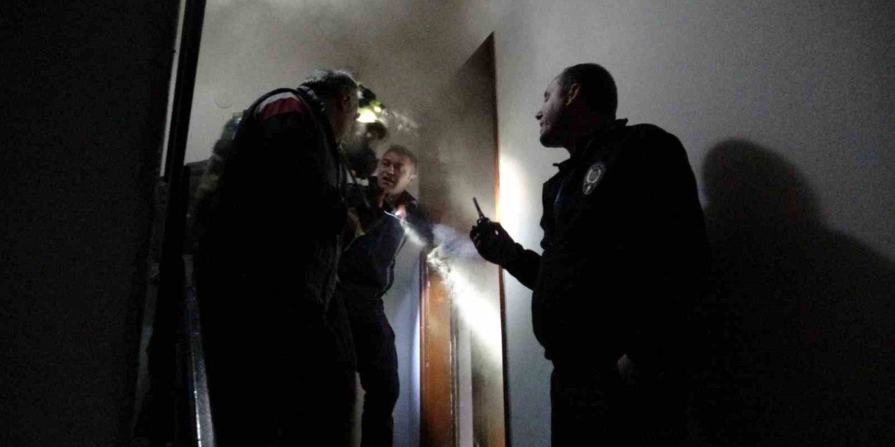 Önce koku geldi, sonra dumanlar görüldü