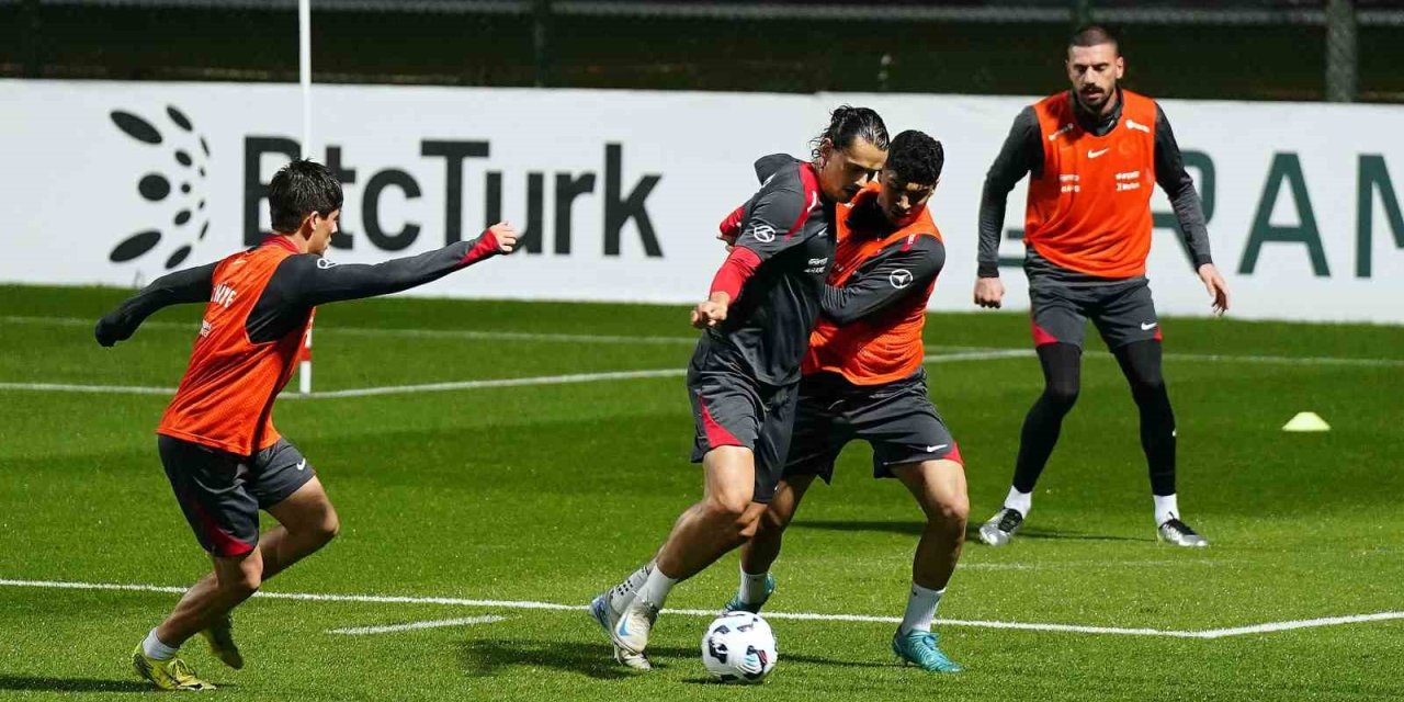 A Milli Takım, Galler maçının hazırlıklarına başladı