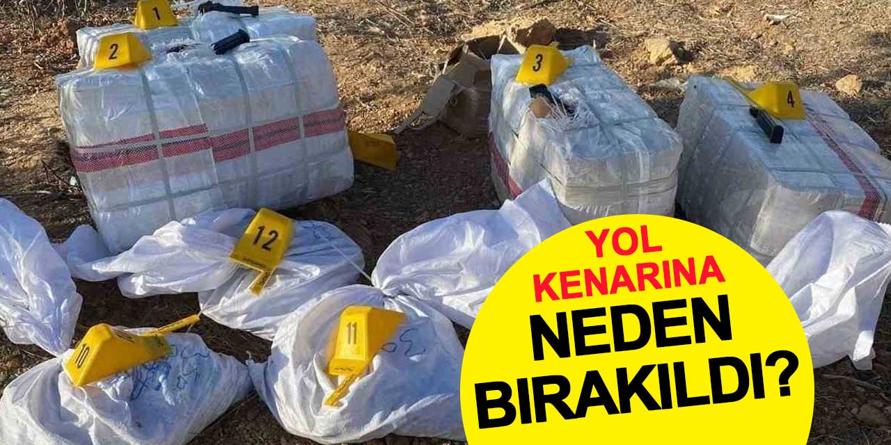 Yol Kenarına Bırakılan Çuvallarda Binlerce Silah Parçası Çıktı