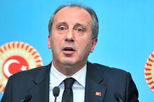 CHP'li İnce: 'Belge vermek istedim!