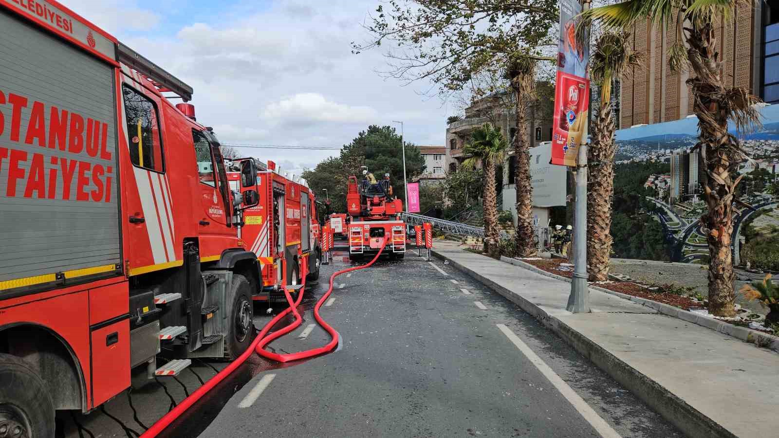 34 Yıllık Rezidans İnşaatı Yandı