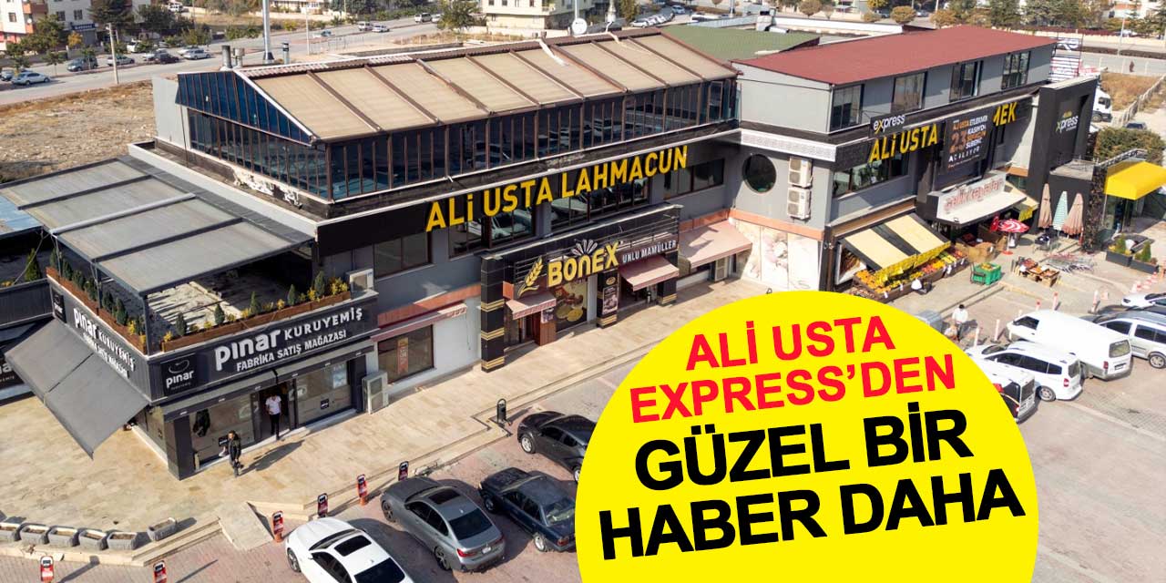 Ali Usta Express’den Güzel Bir Haber Daha