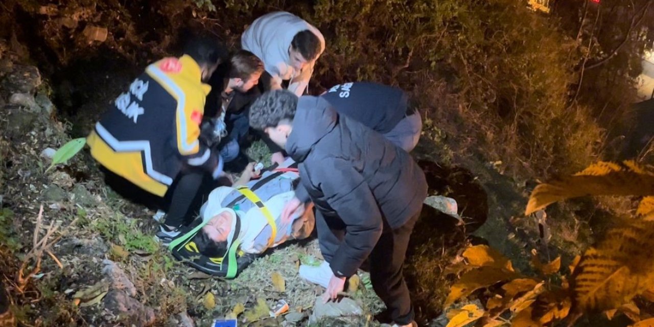 Manzara seyrederken ağır yaralandı