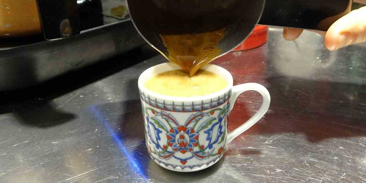 Konya'da havaların soğumasıyla kahveye ilgi arttı