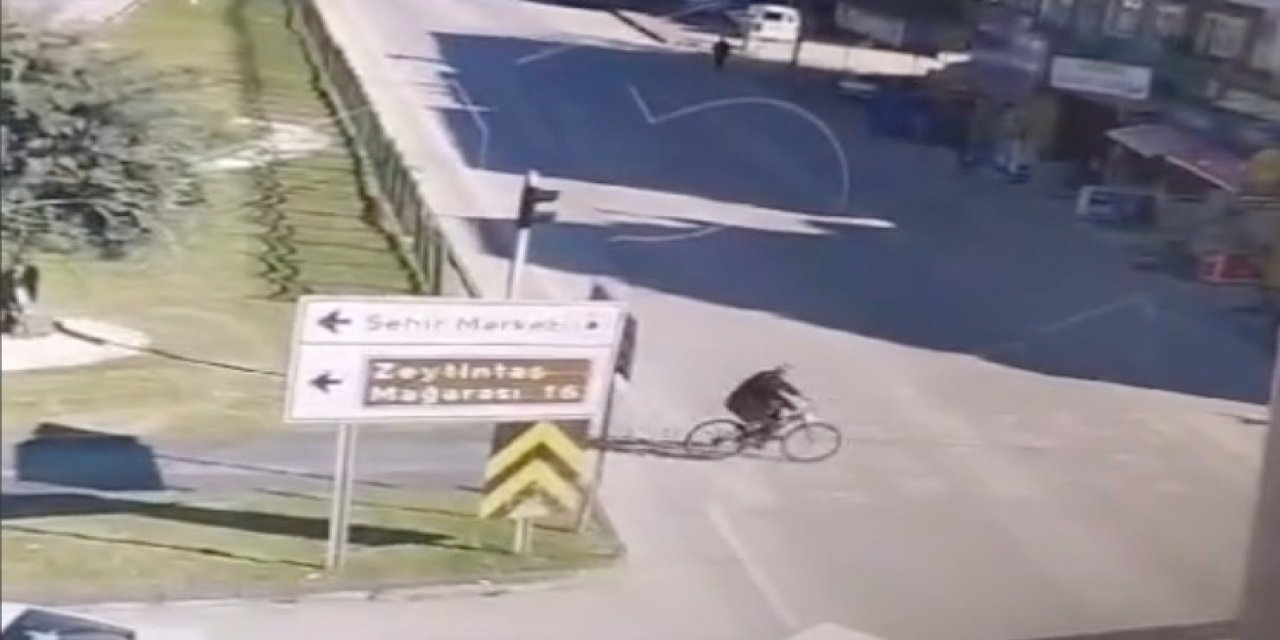 Bağımsız başkan adayı Osman Bülüç'ün ağır yaralandığı kaza kamerada