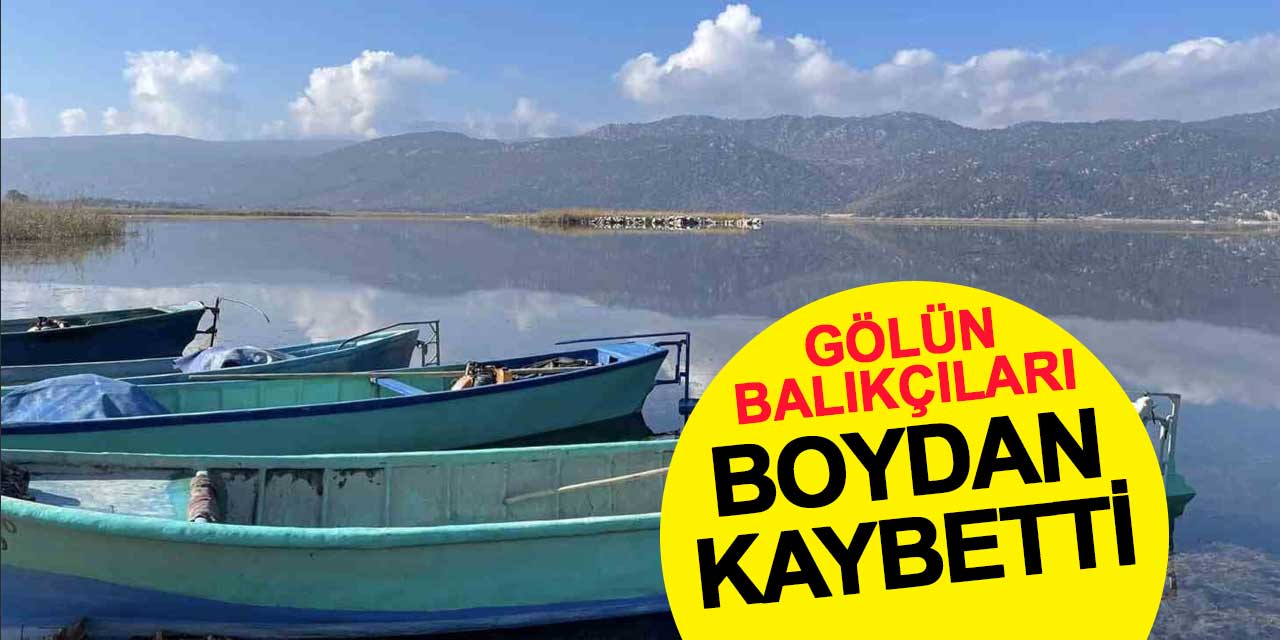 Beyşehir’de balıkçılar boydan kaybetti
