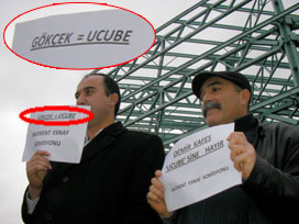 Gökçek'e 'ucube' hakaret!