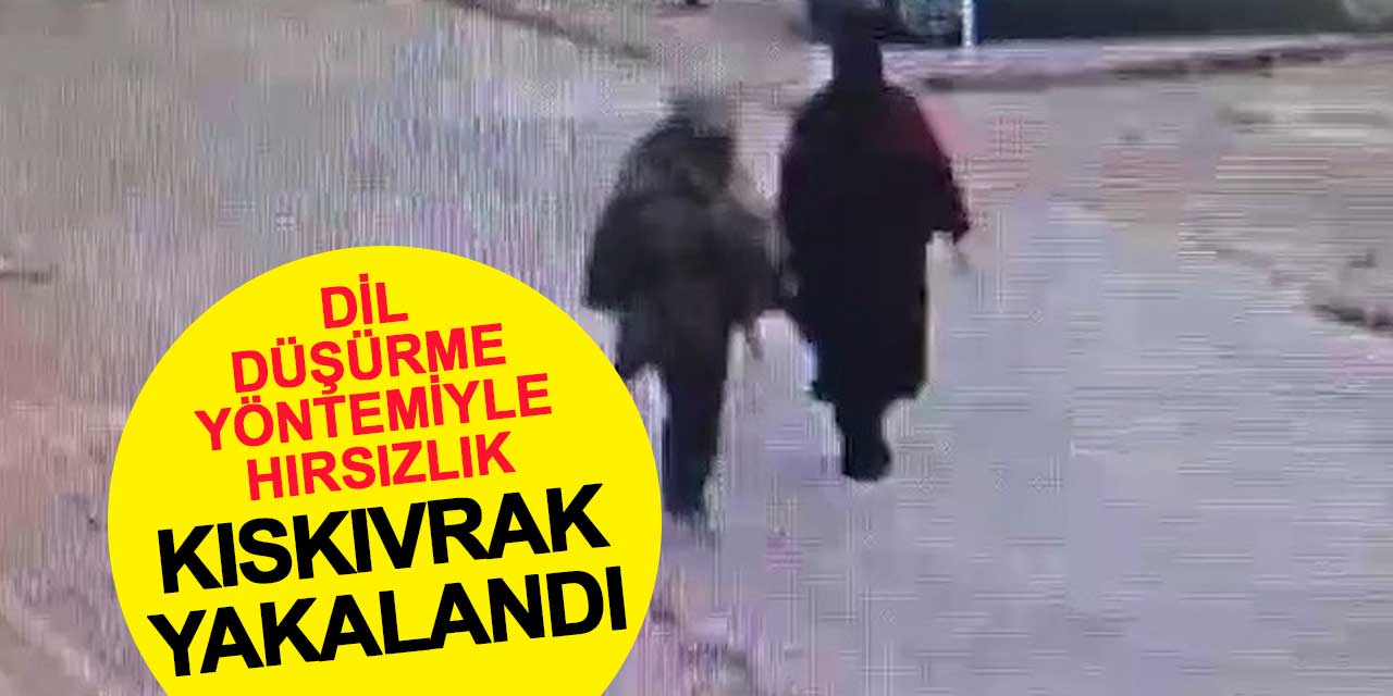 Konya’da Dil Düşürme Yöntemiyle Hırsızlık Yapan Şüpheli Kıskıvrak Yakalandı